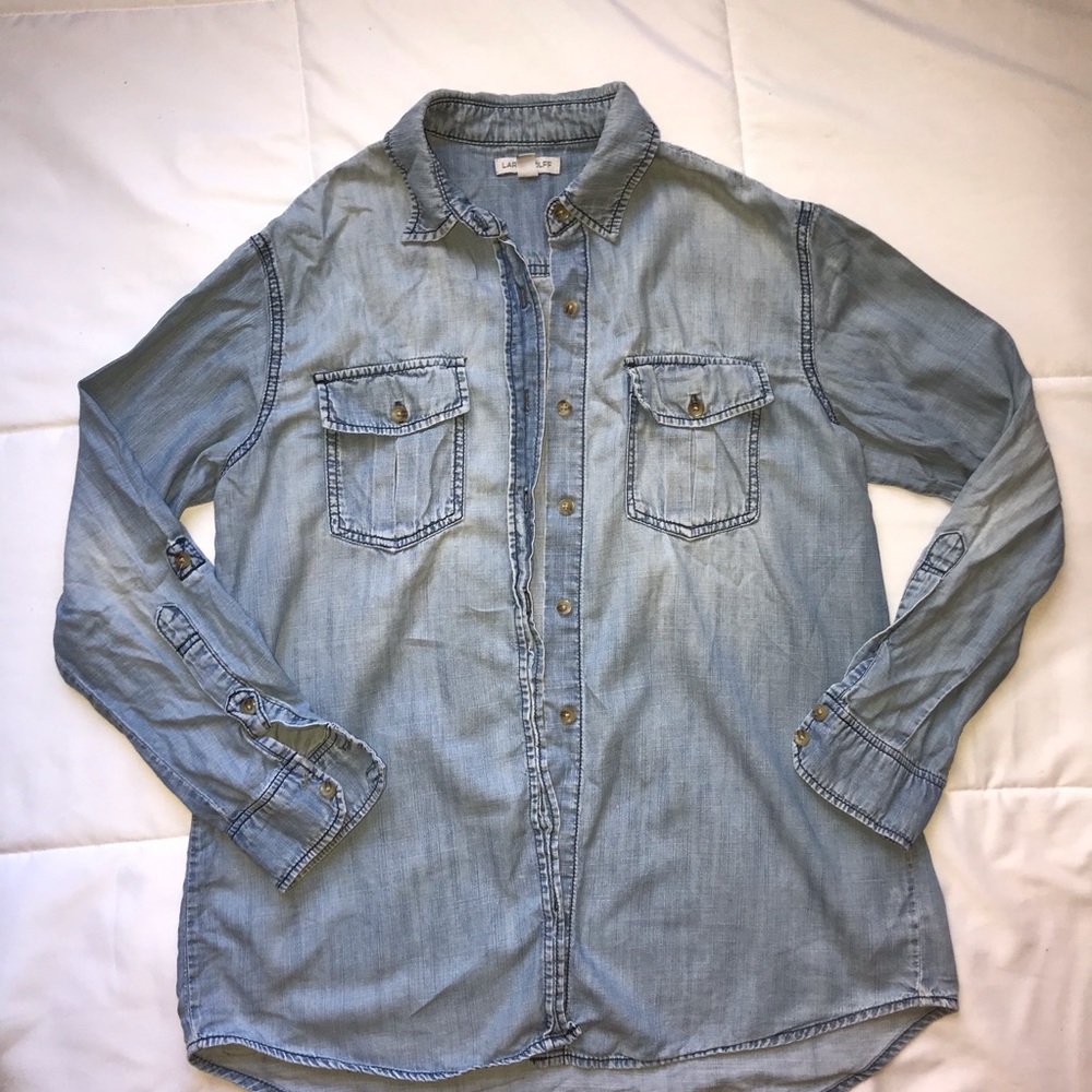 Denim button down shirt from Urban Outfitters
